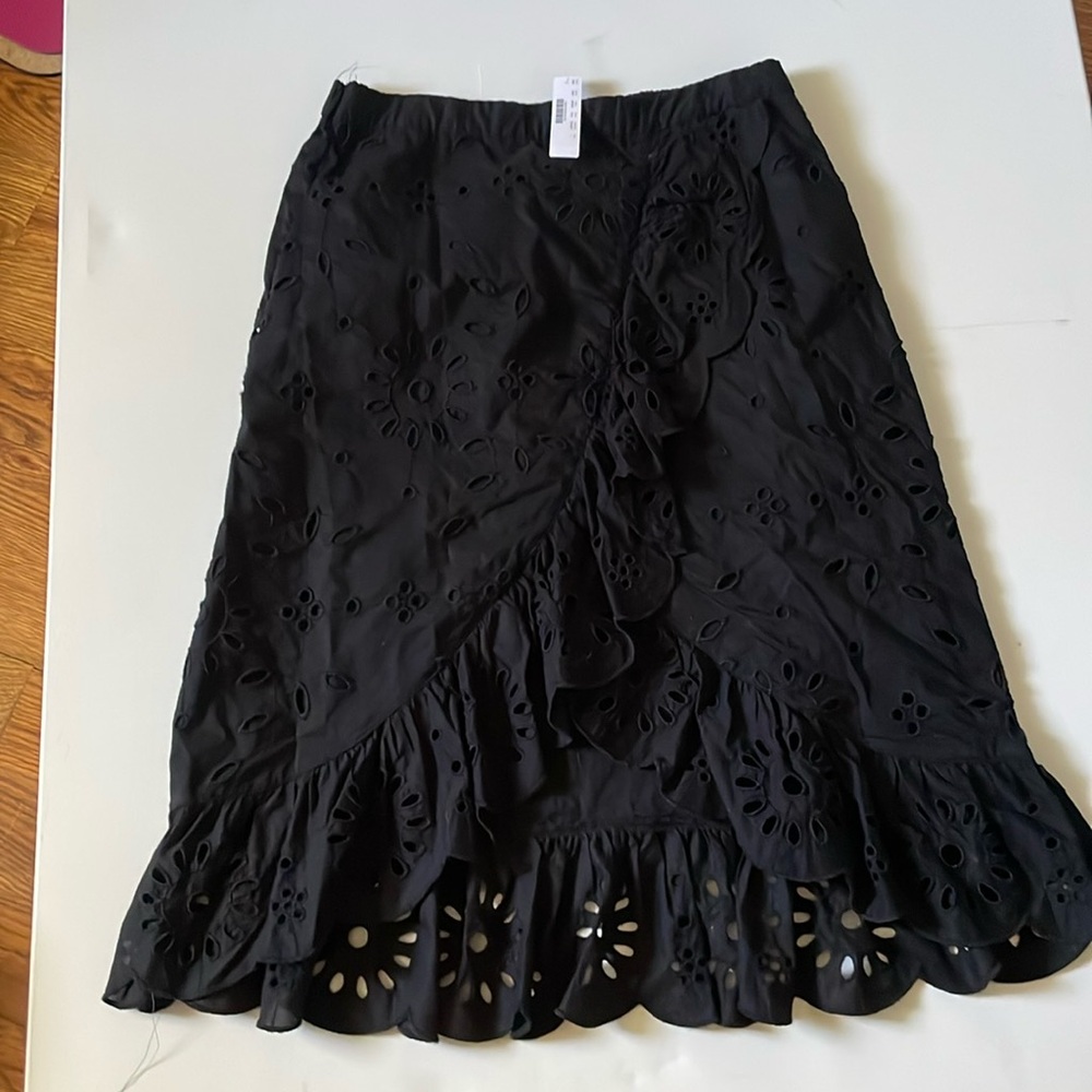 J Crew eyelet skirt